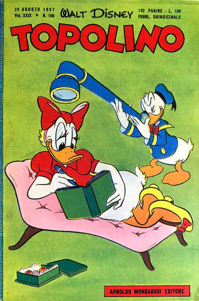 Cover for Topolino (Mondadori, 1949 series) #169