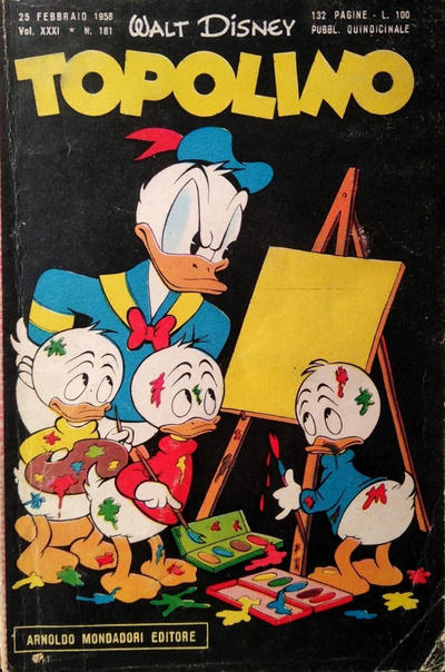 Cover for Topolino (Mondadori, 1949 series) #181