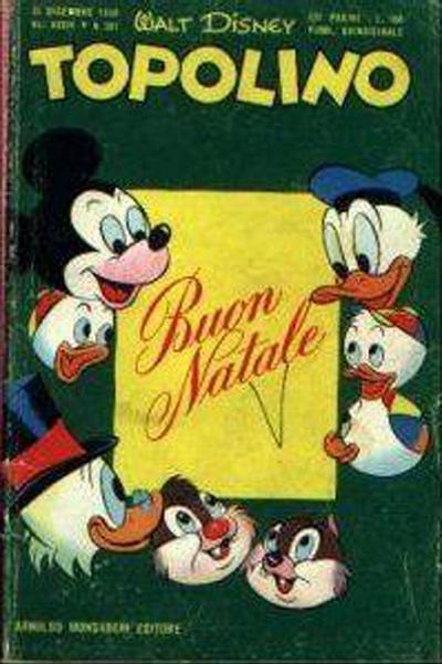 Cover for Topolino (Mondadori, 1949 series) #201