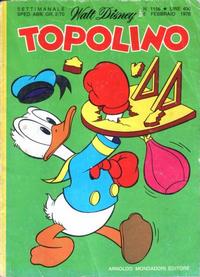 Cover Thumbnail for Topolino (Mondadori, 1949 series) #1158