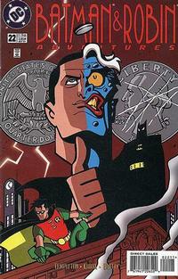 Cover Thumbnail for The Batman and Robin Adventures (DC, 1995 series) #22 [Direct Sales]
