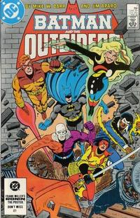 Cover Thumbnail for Batman and the Outsiders (DC, 1983 series) #7 [Direct]