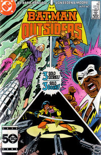 Cover for Batman and the Outsiders (DC, 1983 series) #21 [Direct]