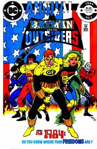 Cover Thumbnail for Batman and the Outsiders Annual (DC, 1984 series) #1 [Direct]