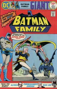 Cover for The Batman Family (DC, 1975 series) #1