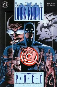 Cover Thumbnail for Legends of the Dark Knight (DC, 1989 series) #13