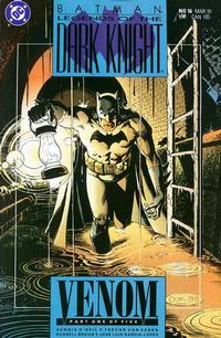 Cover for Legends of the Dark Knight (DC, 1989 series) #16