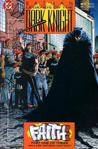 Cover for Legends of the Dark Knight (DC, 1989 series) #21