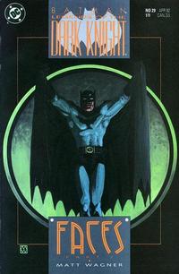Cover for Legends of the Dark Knight (DC, 1989 series) #29