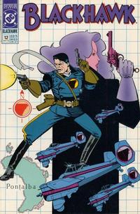 Cover for Blackhawk (DC, 1989 series) #12