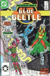 Cover Thumbnail for Blue Beetle (DC, 1986 series) #21 [Direct]