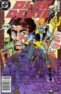 Cover for Blue Devil (DC, 1984 series) #12 [Newsstand]