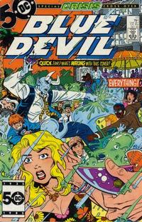 Cover for Blue Devil (DC, 1984 series) #17 [Direct]
