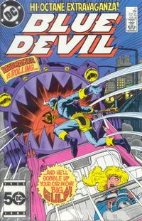 Cover Thumbnail for Blue Devil (DC, 1984 series) #21 [Direct]
