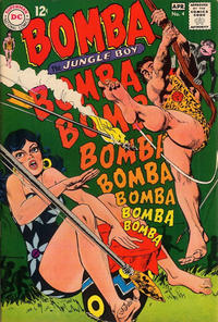 Cover Thumbnail for Bomba the Jungle Boy (DC, 1967 series) #4