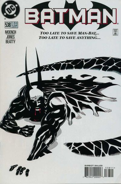 Cover for Batman (DC, 1940 series) #538 [Direct Sales]