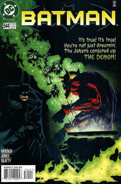 Cover for Batman (DC, 1940 series) #544 [Direct Sales]