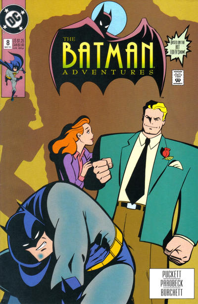 Cover for The Batman Adventures (DC, 1992 series) #8 [Direct]