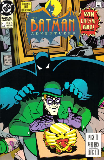 Cover for The Batman Adventures (DC, 1992 series) #10 [Direct]