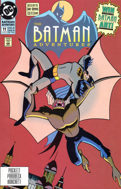 Cover for The Batman Adventures (DC, 1992 series) #11 [Direct]