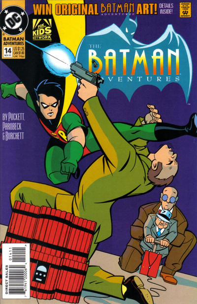 Cover for The Batman Adventures (DC, 1992 series) #14 [Direct Sales]