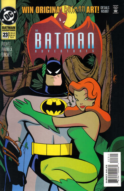 Cover for The Batman Adventures (DC, 1992 series) #23 [Direct Sales]