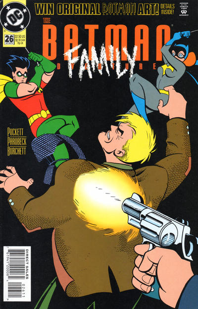 Cover for The Batman Adventures (DC, 1992 series) #26 [Direct Sales]