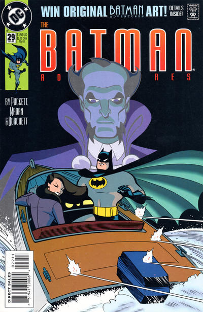 Cover for The Batman Adventures (DC, 1992 series) #29 [Direct Sales]