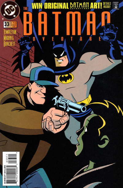 Cover for The Batman Adventures (DC, 1992 series) #33 [Direct Sales]