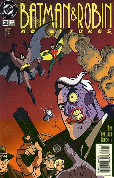 Cover for The Batman and Robin Adventures (DC, 1995 series) #2 [Direct Sales]