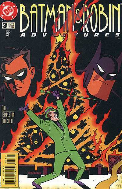 Cover for The Batman and Robin Adventures (DC, 1995 series) #3 [Direct Sales]