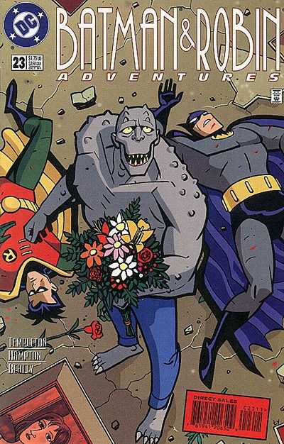 Cover for The Batman and Robin Adventures (DC, 1995 series) #23 [Direct Sales]