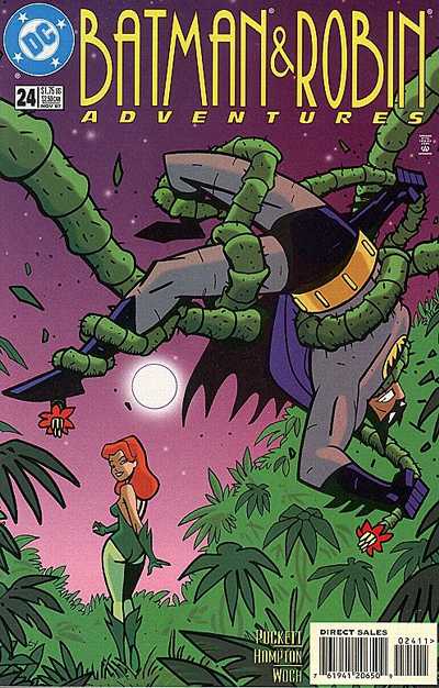 Cover for The Batman and Robin Adventures (DC, 1995 series) #24 [Direct Sales]