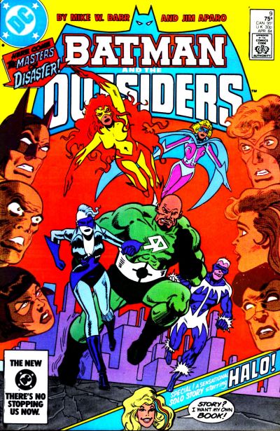 Cover for Batman and the Outsiders (DC, 1983 series) #9 [Direct]