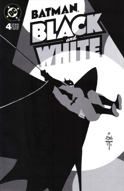 Cover for Batman Black and White (DC, 1996 series) #4