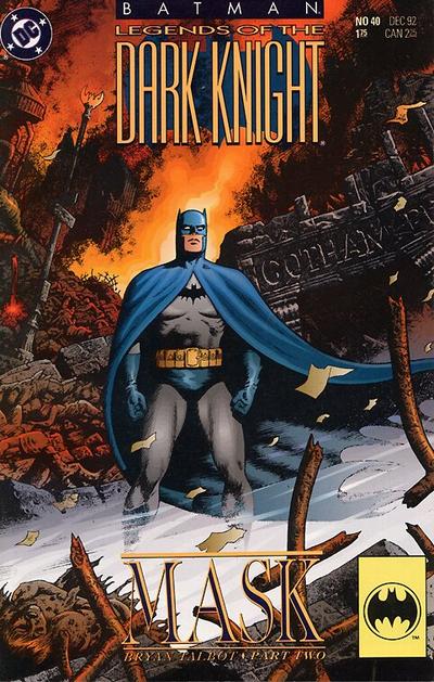 Cover for Batman: Legends of the Dark Knight (DC, 1992 series) #40 [Direct]
