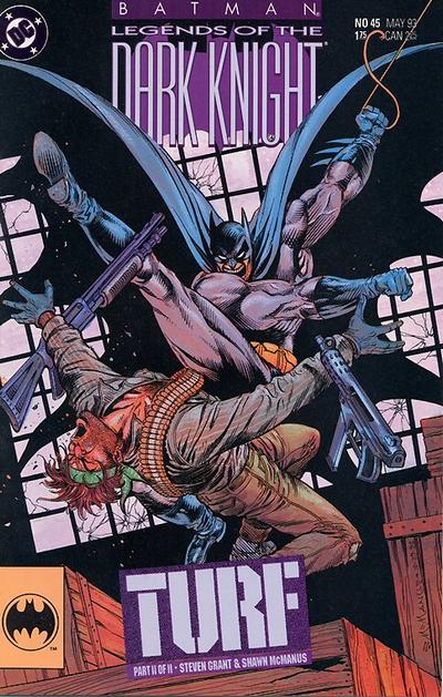 Cover for Batman: Legends of the Dark Knight (DC, 1992 series) #45 [Direct]