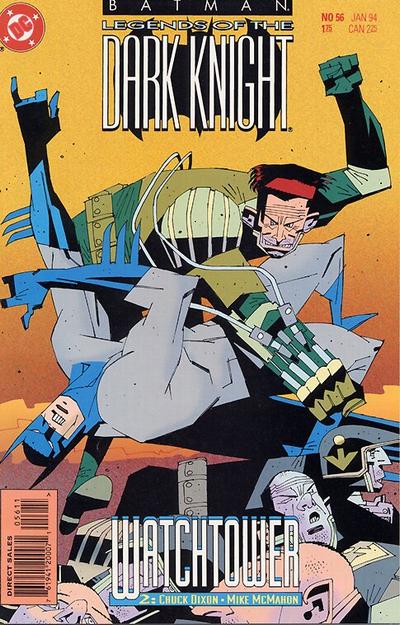 Cover for Batman: Legends of the Dark Knight (DC, 1992 series) #56 [Direct Sales]
