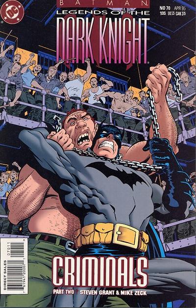 Cover for Batman: Legends of the Dark Knight (DC, 1992 series) #70