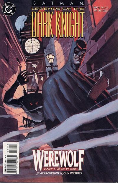 Cover for Batman: Legends of the Dark Knight (DC, 1992 series) #71 [Direct Sales]