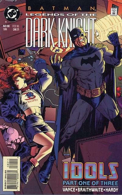 Cover for Batman: Legends of the Dark Knight (DC, 1992 series) #80 [Direct Sales]