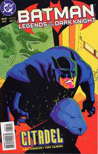 Cover for Batman: Legends of the Dark Knight (DC, 1992 series) #85 [Direct Sales]