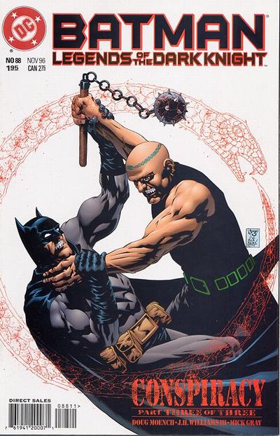 Cover for Batman: Legends of the Dark Knight (DC, 1992 series) #88