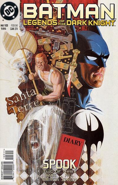 Cover for Batman: Legends of the Dark Knight (DC, 1992 series) #103 [Direct Sales]