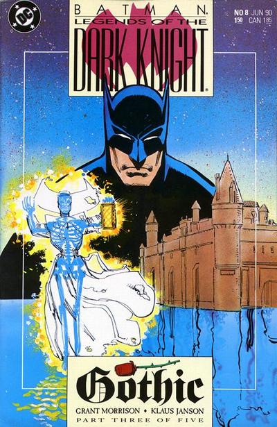 Cover for Legends of the Dark Knight (DC, 1989 series) #8