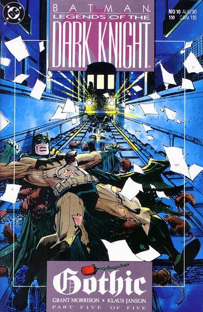 Cover for Legends of the Dark Knight (DC, 1989 series) #10