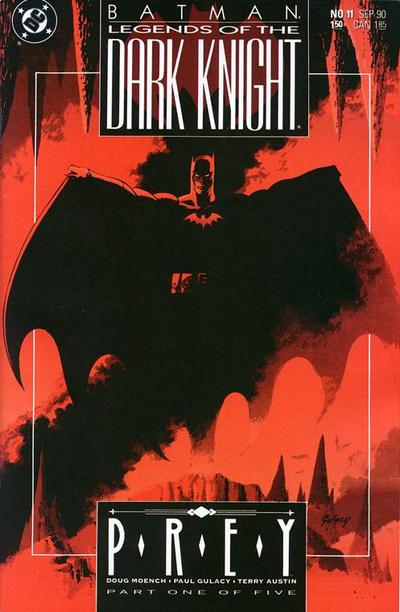 Cover for Legends of the Dark Knight (DC, 1989 series) #11