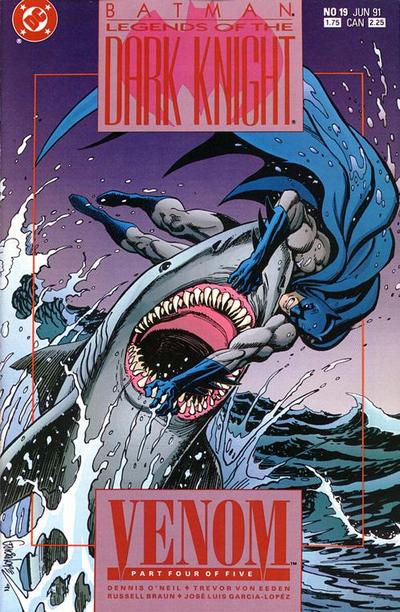 Cover for Legends of the Dark Knight (DC, 1989 series) #19