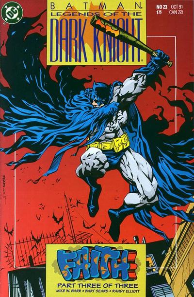 Cover for Legends of the Dark Knight (DC, 1989 series) #23