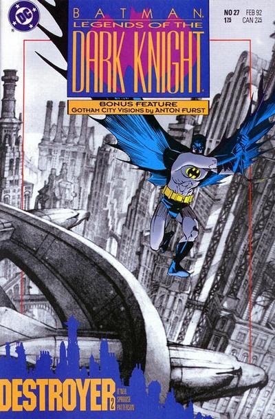 Cover for Legends of the Dark Knight (DC, 1989 series) #27